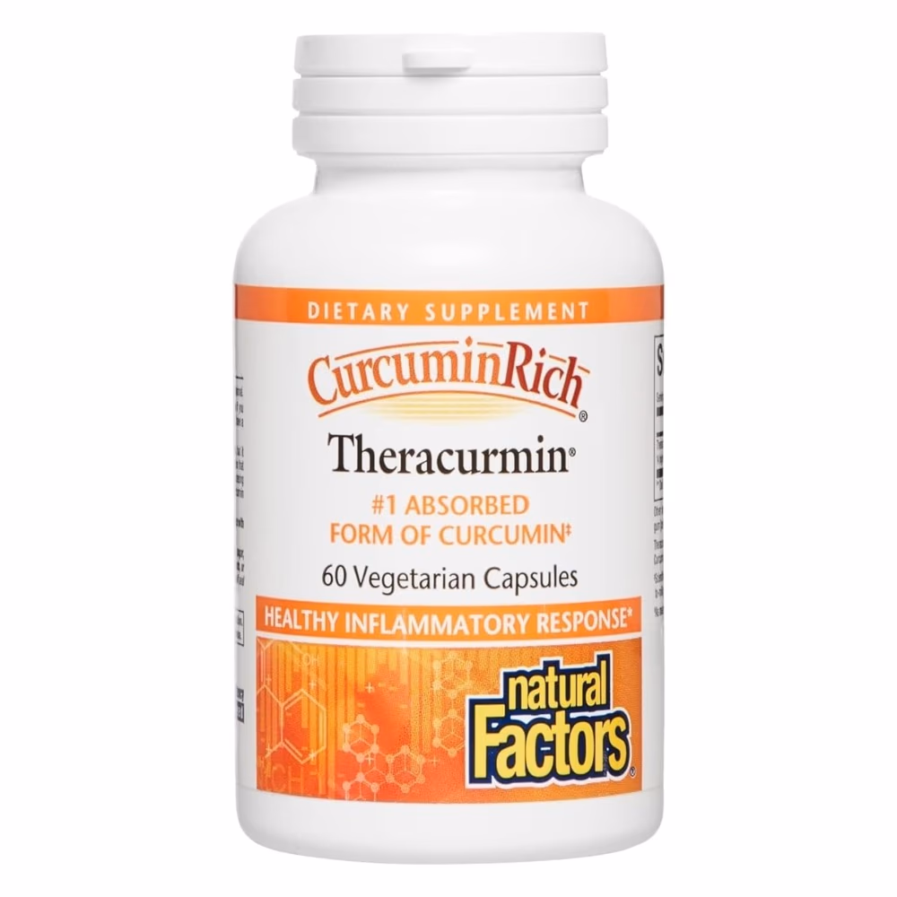  Natural Factors Theracurmin 60 Veg Caps 1