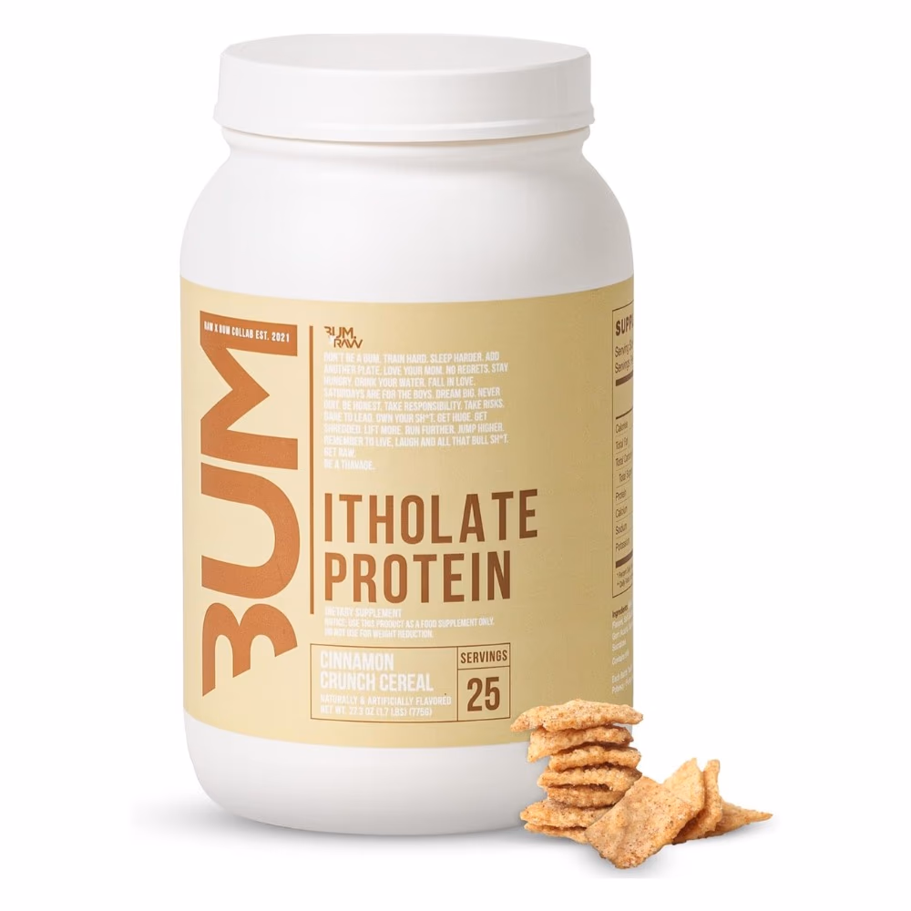 RAW Bum Itholate Protein 775GM Cinnamon Cereal