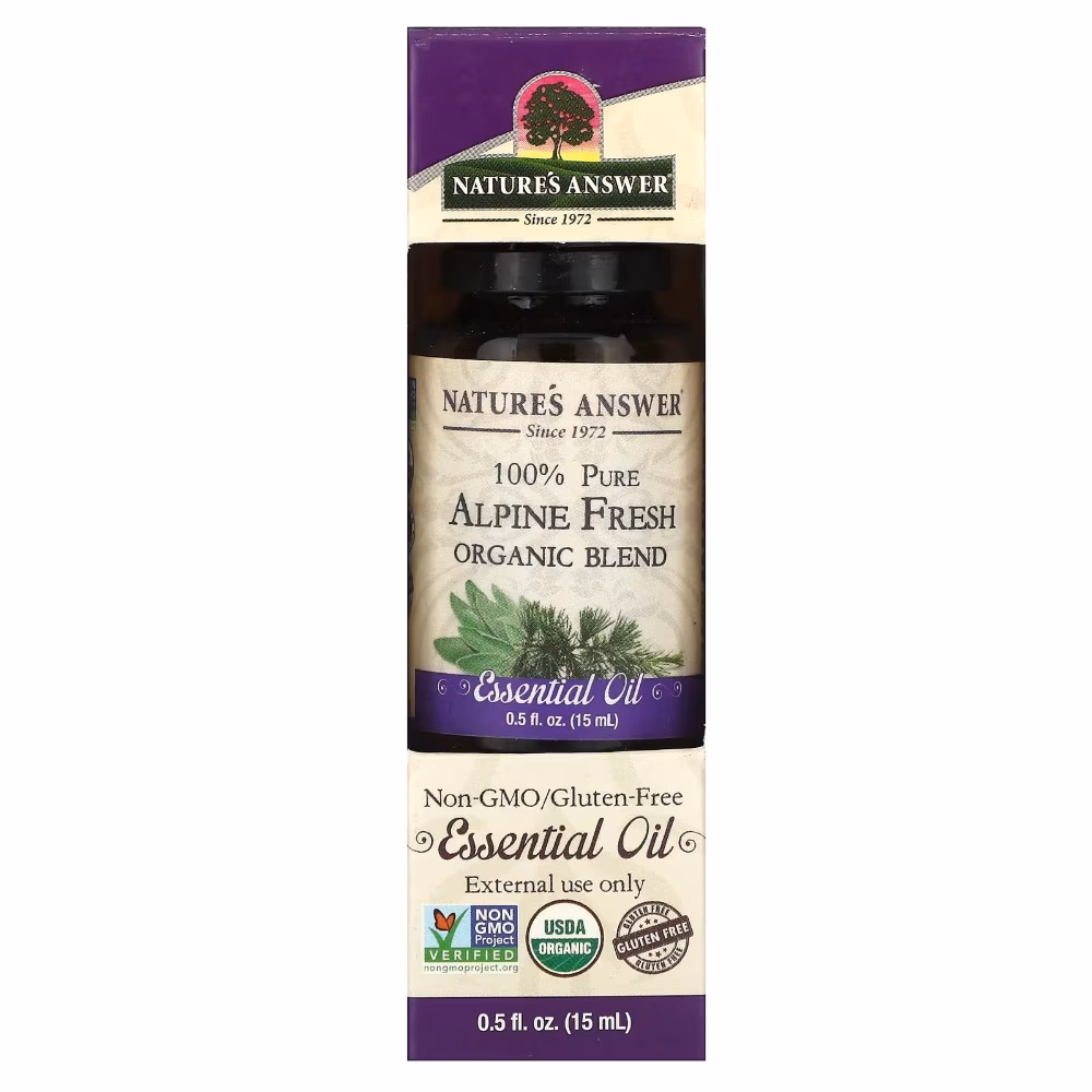Nature's Answer Organic Alpine Fresh Essential Oil 15ml 1