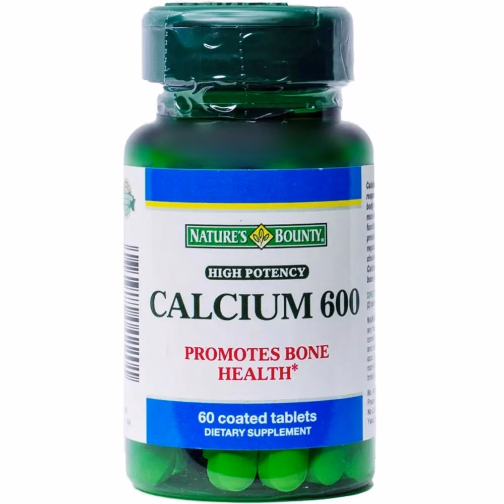 Nature's Bounty Calcium 600 mg 60s
