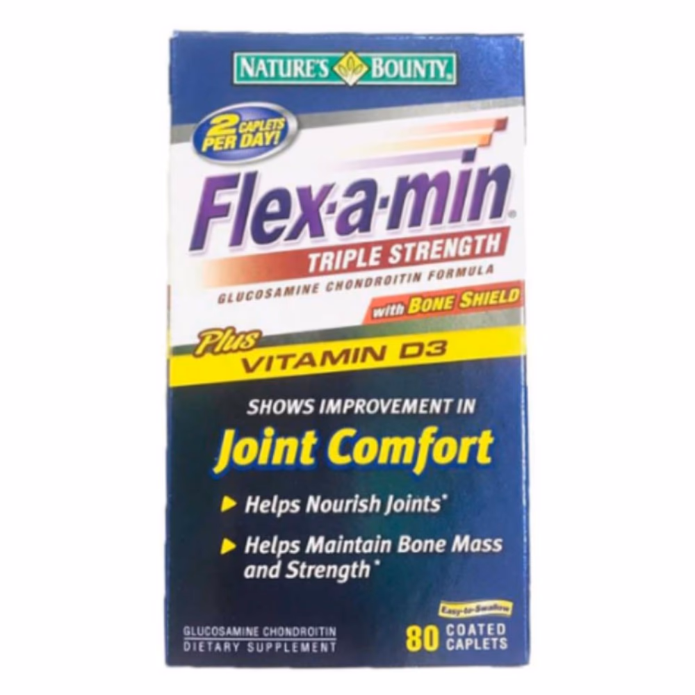 Nature’s Bounty FlexaMin Tri-Strength Joint 80s Caplets: 1