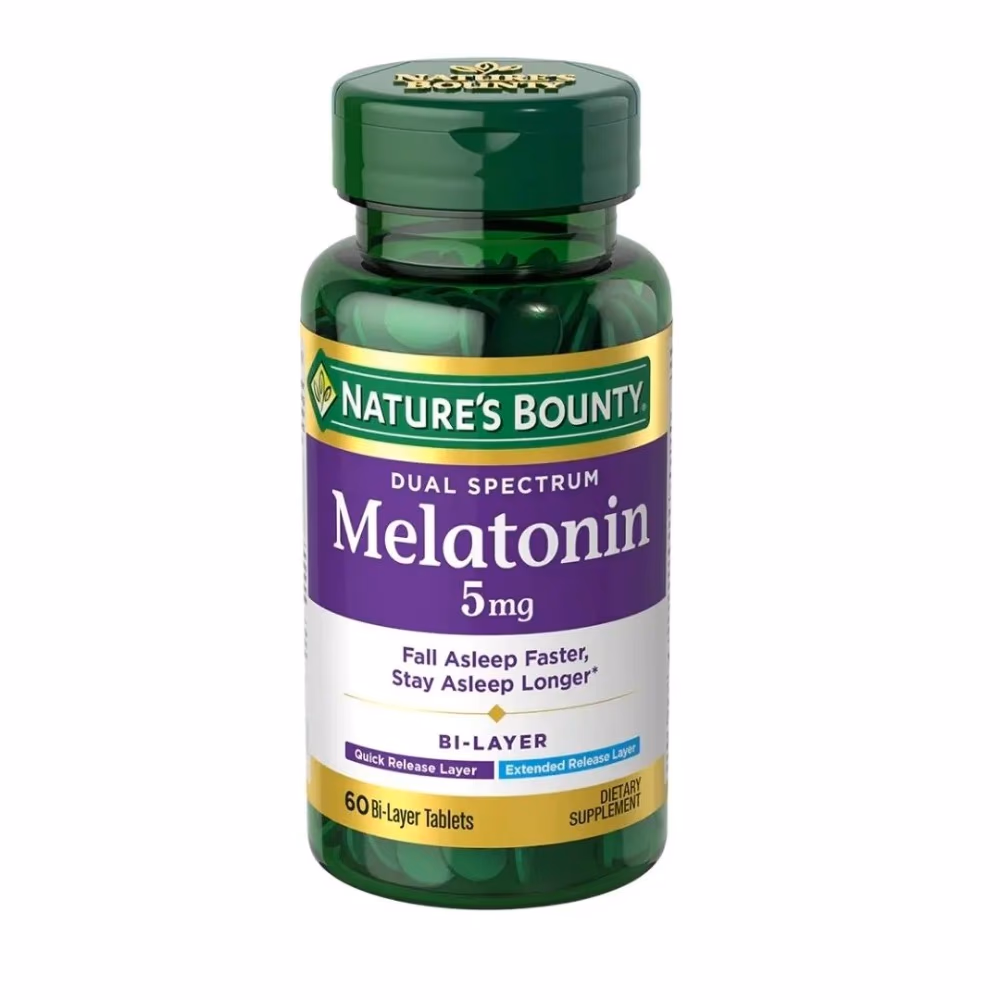 Nature’s Bounty Melatonin 5mg 60 Tablets 1