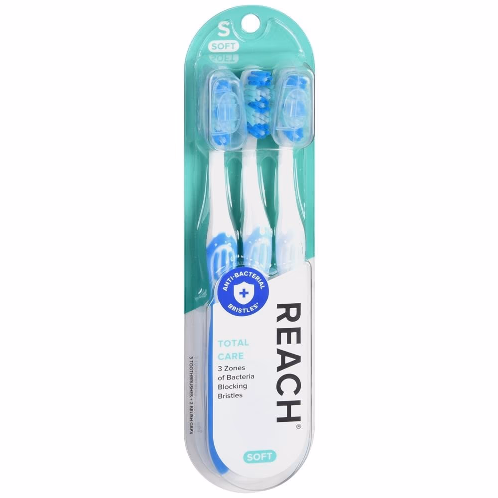 REACH Toothbrush Total Care Soft 3s 1