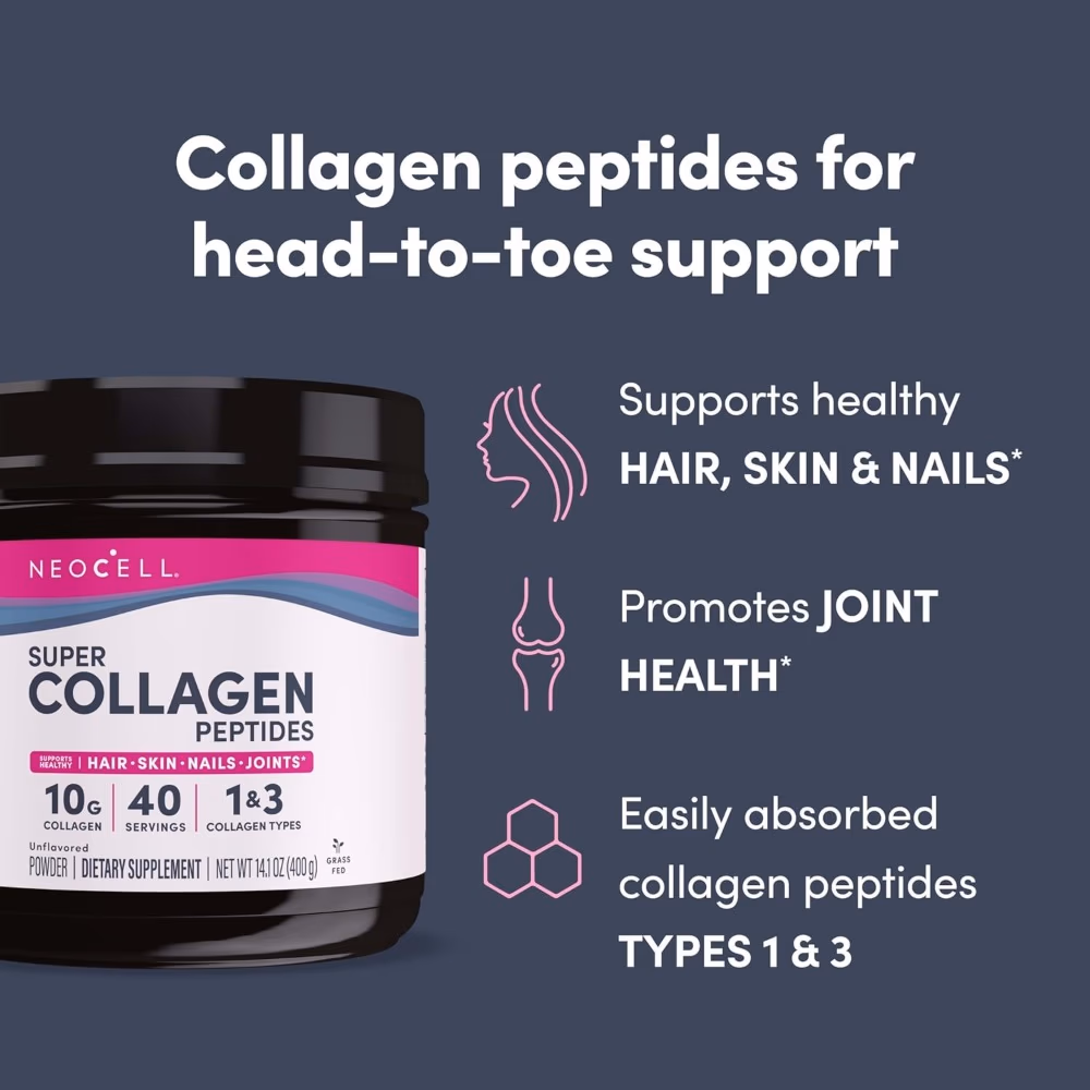 Neocell Super Collagen Peptide 400g Unflavoured 3