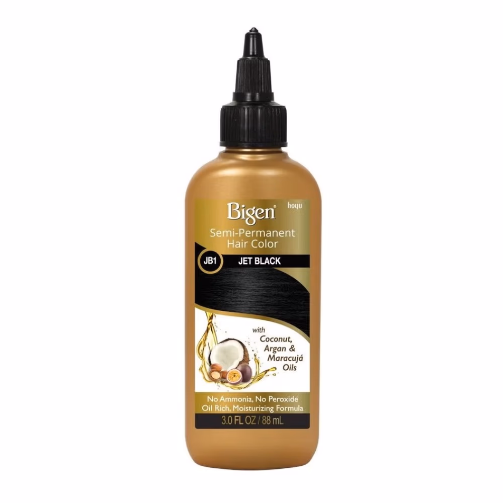 Bigen Semi Permanent Hair Color Jet Black 88ml 1