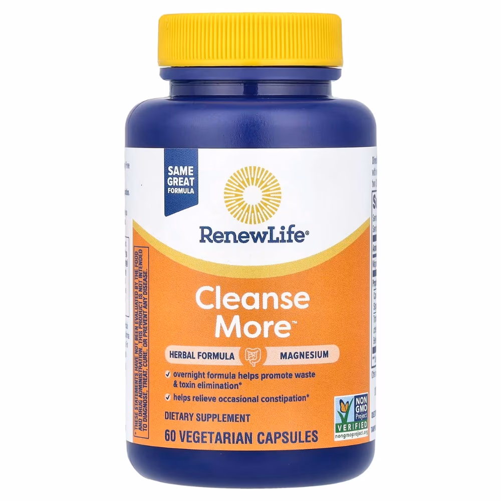Renew Life Cleanse More 60 Veg Caps 1