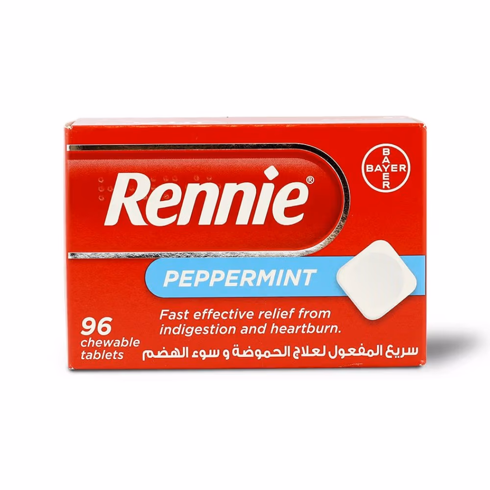 Rennie Peppermint Tab 96s