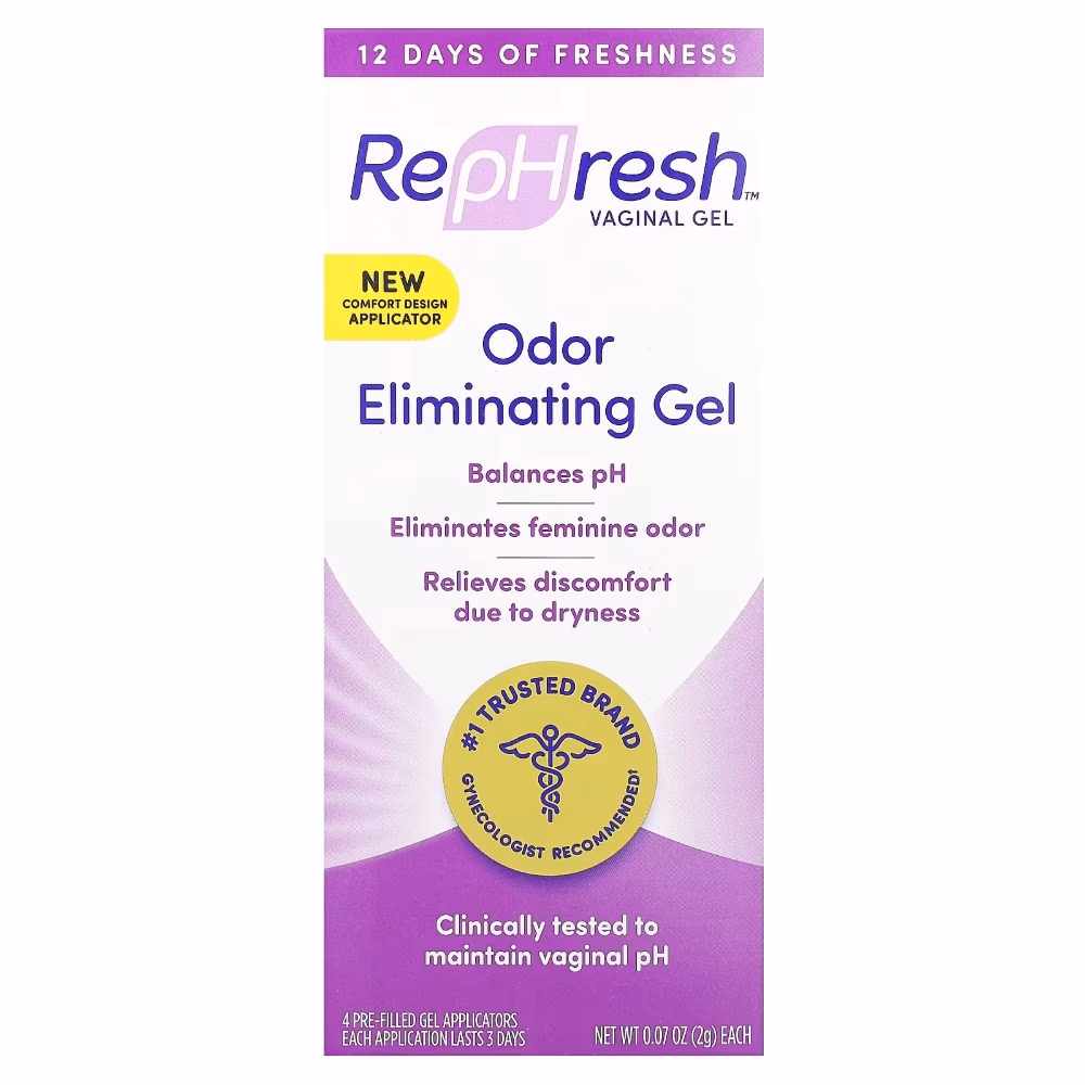 Rephresh Odor Eliminating Vaginal Gel 4S 1
