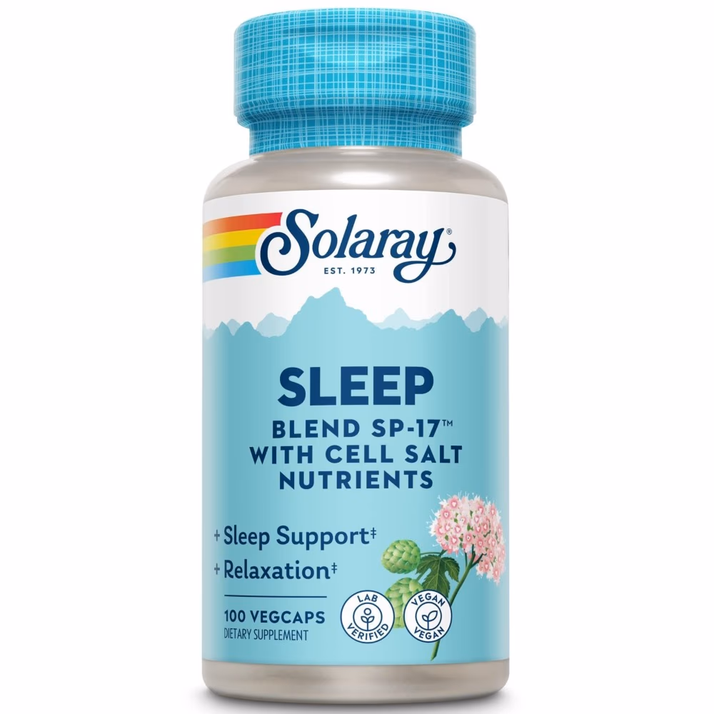 Solaray Sleep Blend - 100 Veg Caps 1