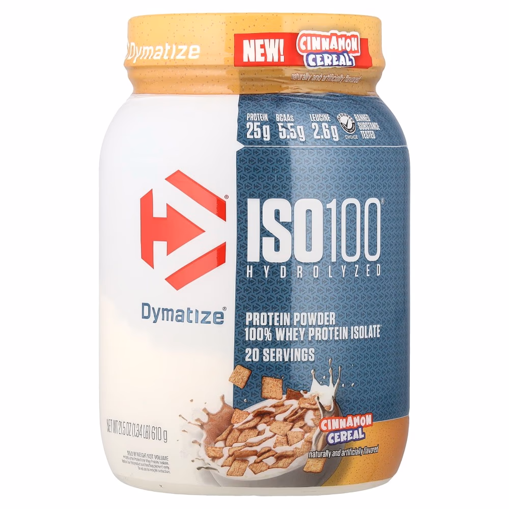 Dymatize ISO100 Protein Powder Cinnamon Cereal 610g 1