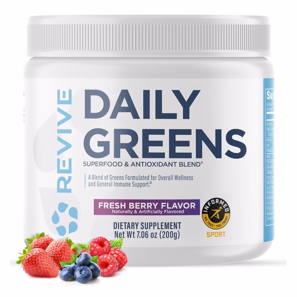 Revive Daily Greens Powder Fresh Berry – 200g