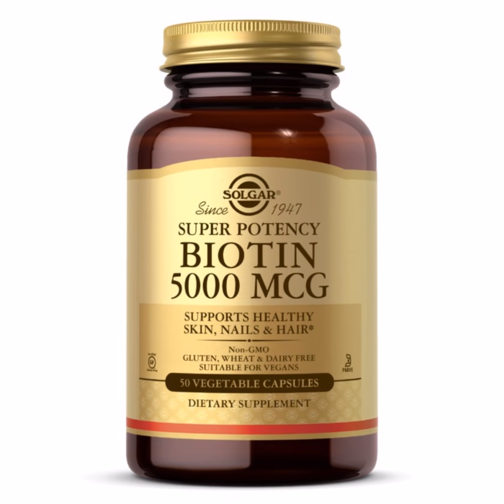 Solgar Biotin 5000mcg 50 Veg Caps 1