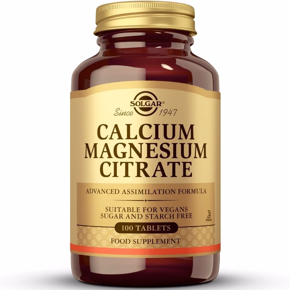 Solgar Calcium Magnesium Citrate 100 Tabs