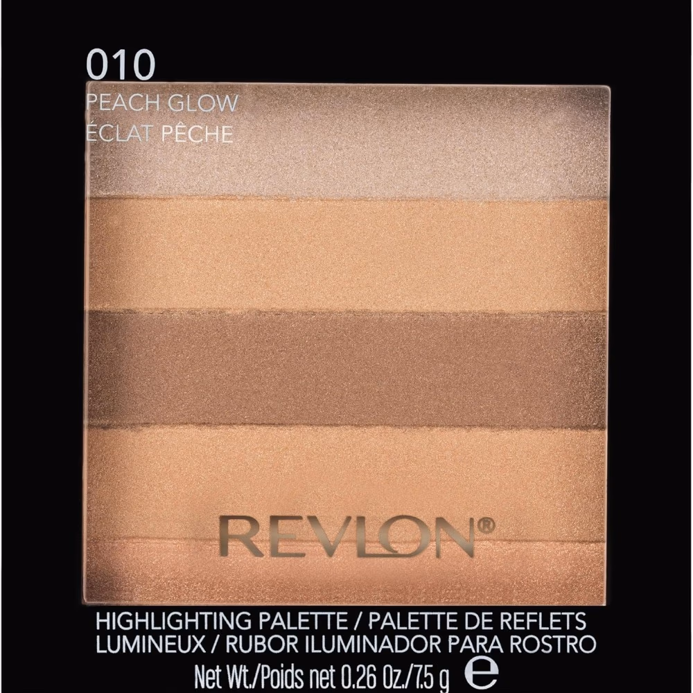 Revlon 010 Highlighting Palette Peach Glow 14.4G 1