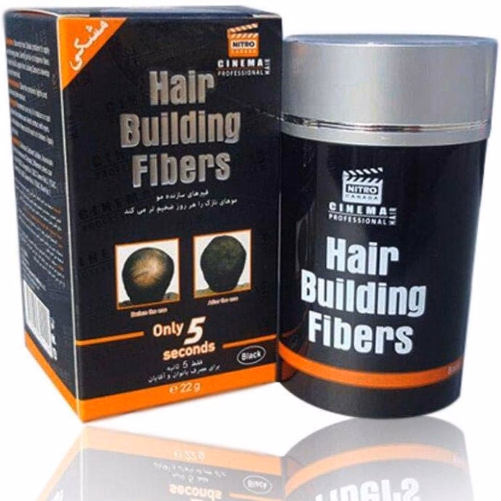 NITRO Hair Building Fibers Black 22g 1