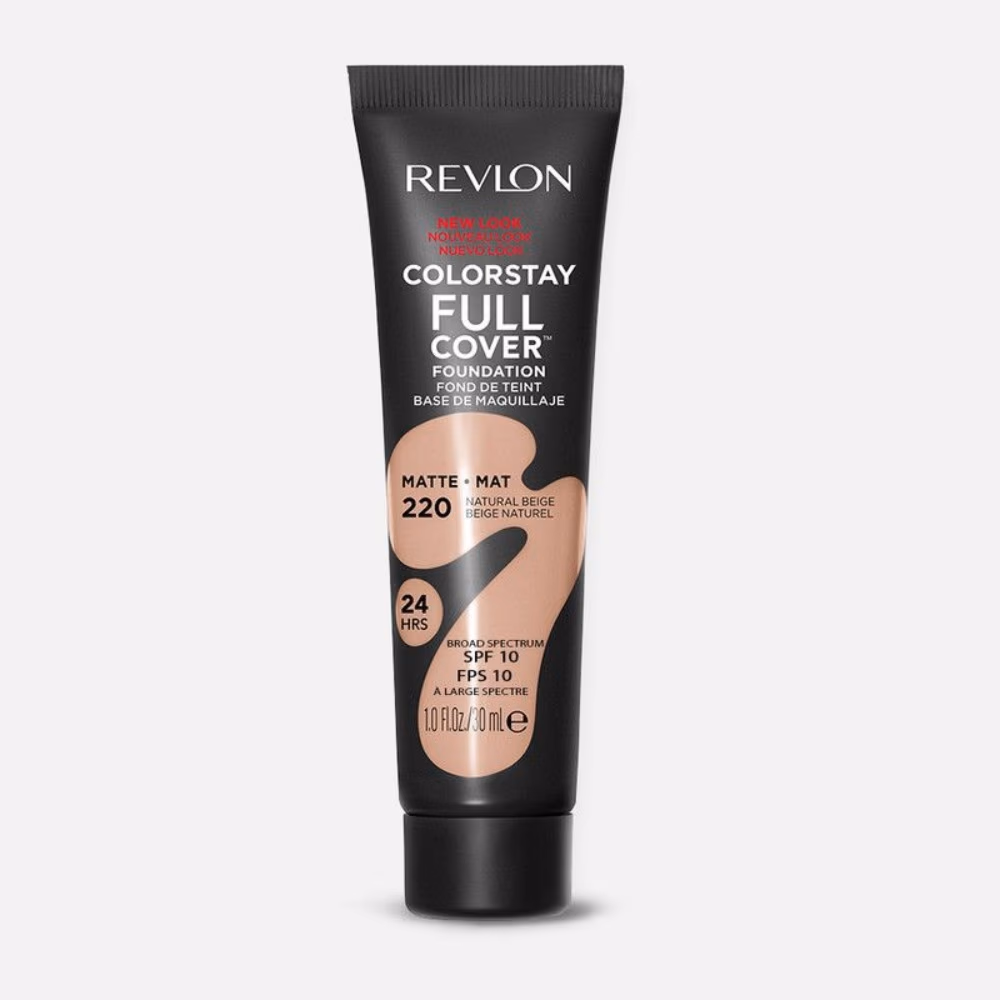 Revlon ColorStay Full Coverage Foundation 220 Natural Beige SPF 10 1