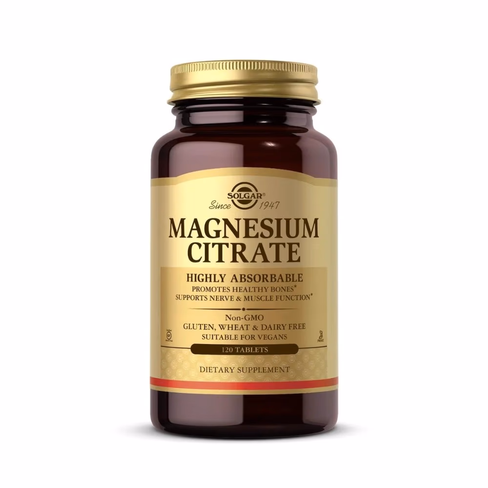 Solgar Magnesium Citrate 120 Tabs 1