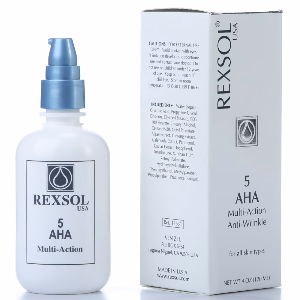 Rexsol 5 AHA Multi-Action Anti-Wrinkle Cream 120ml