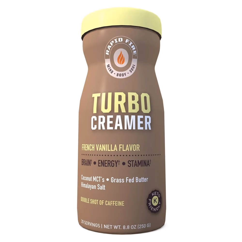 Rapid Fire Turbo Creamer, French Vanilla Flavor 250gm