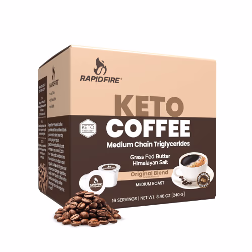 Rapidfire Ketogenic Coffee Pods Original 240g 1