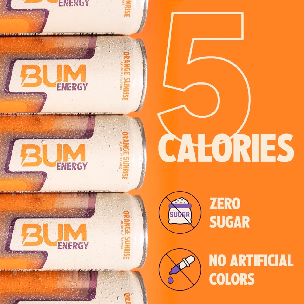 Raw Bum Energy Ready to Drink Cherry Frost 355ml 3