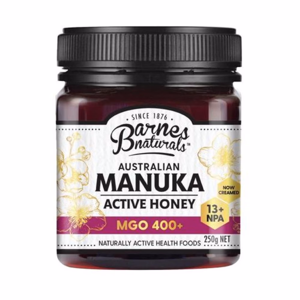 Barnes Manuka Active Honey MGO 400+ 250g 1
