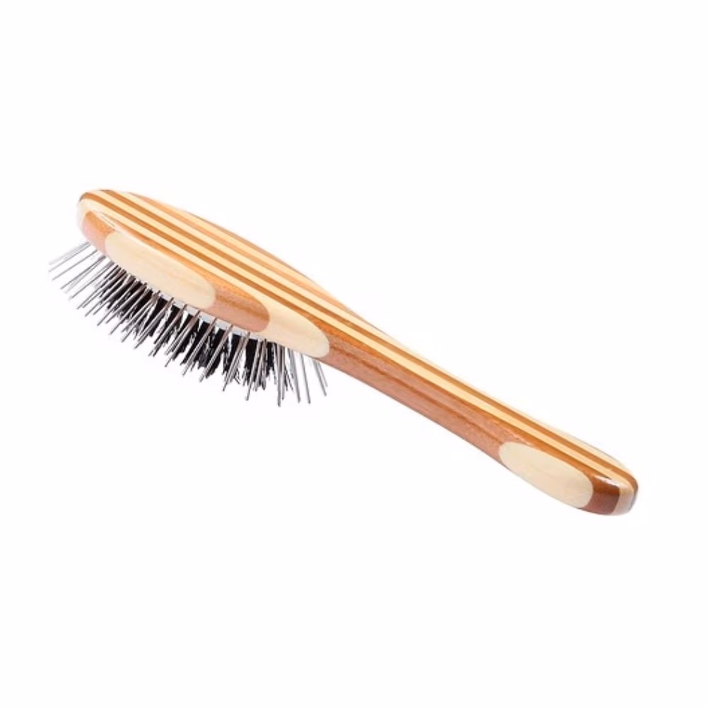 Bass Groomer Hybrid A13 Bamboo Hair Brush 1