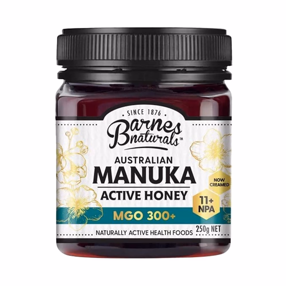Barnes Manuka Active Honey MGO 300+ 250g 1