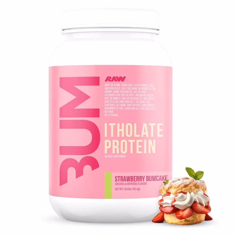 RAW Bum Itholate Protein  Strawberry Bumcake - 742g 2