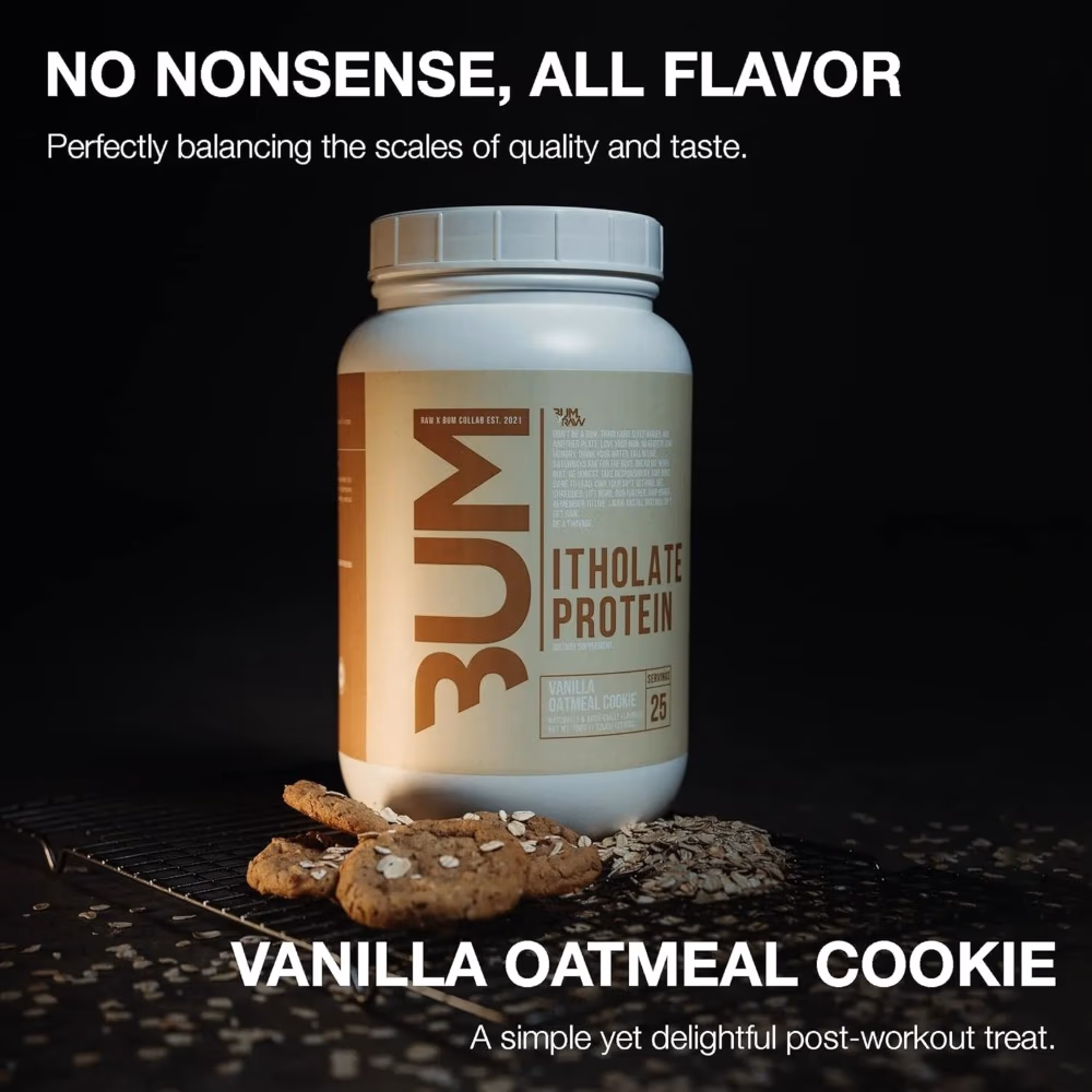 RAW Bum Itholate Protein 777GM Vanilla Oatmeal Cookie 5