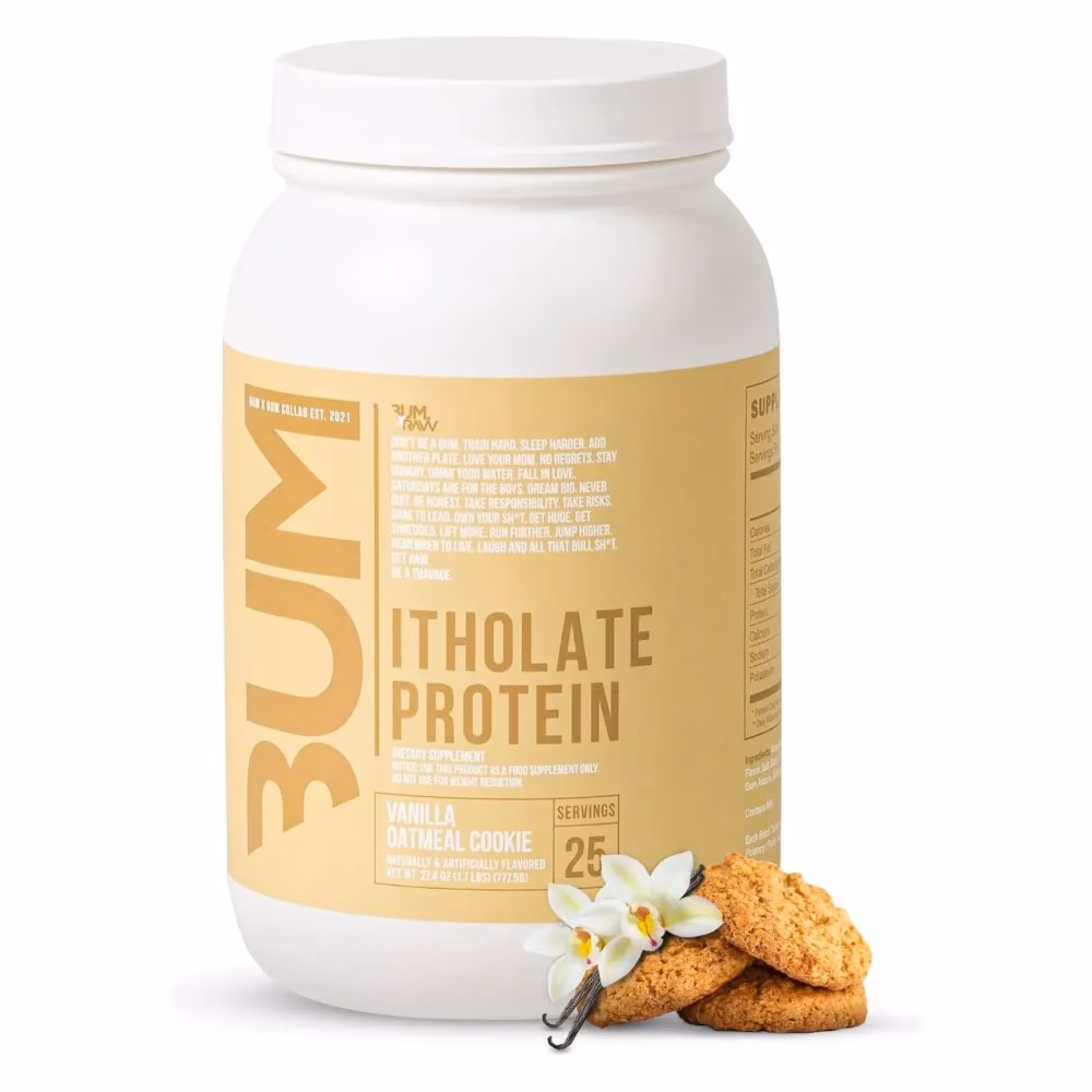 RAW Bum Itholate Protein 777GM Vanilla Oatmeal Cookie