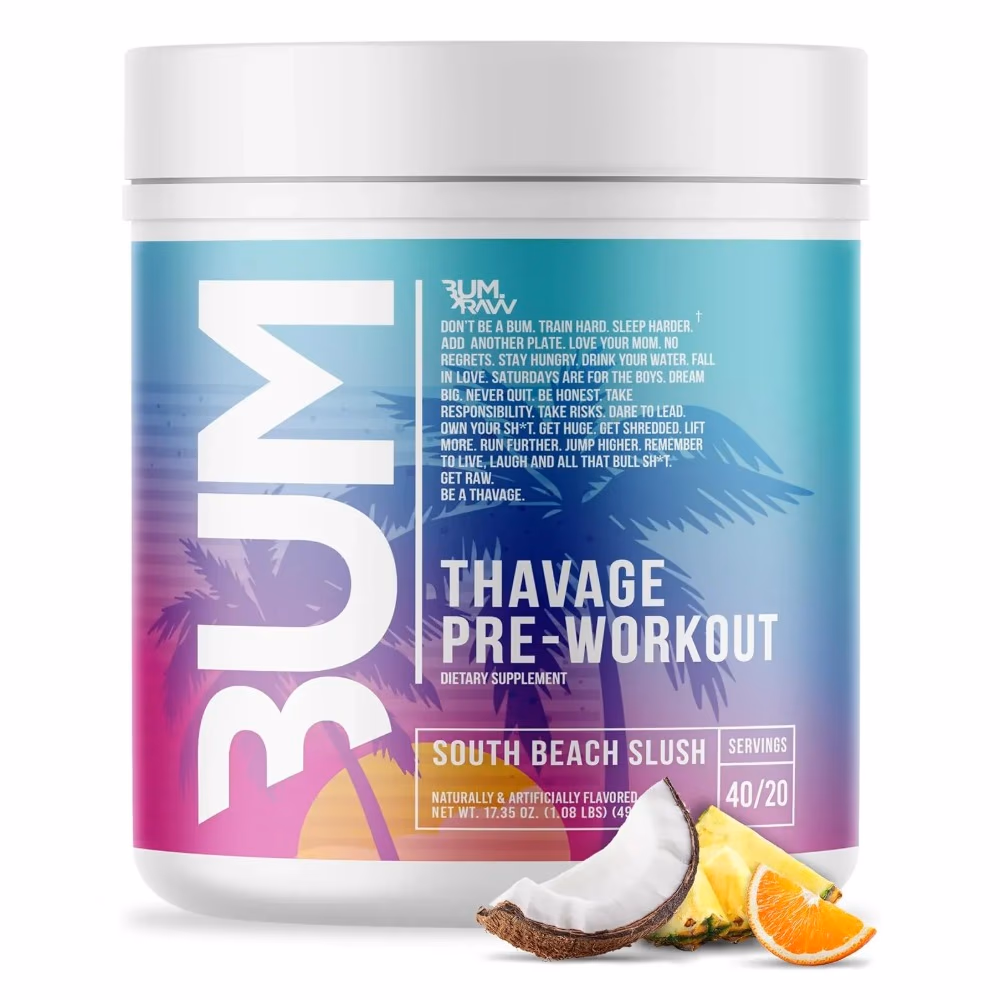 Raw Cbum Thavage Pre Work Out Beach Slush 492Gm
