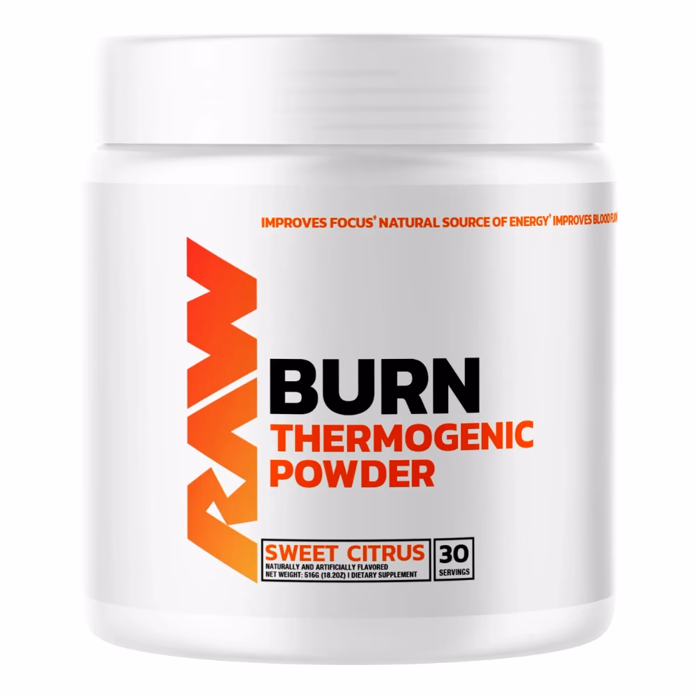 Raw Burn Thermogenic Powder Sweet Citrus 516g 1