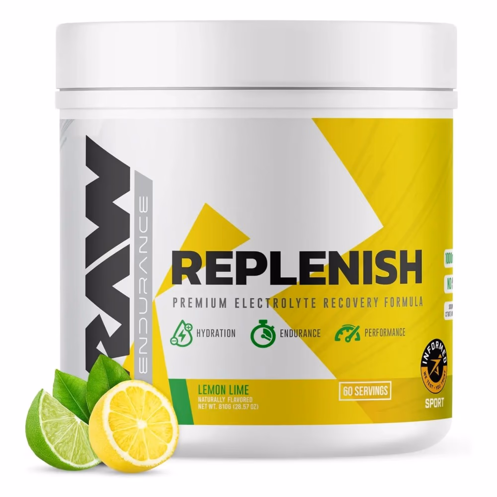 Raw Nutrition Replenish 780gm - Lemon Lime Flavor 1