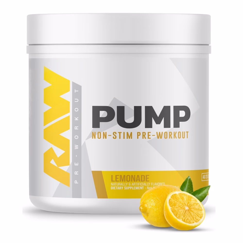 Raw Pump Non-Stimulant Lemonade 492Gm 1