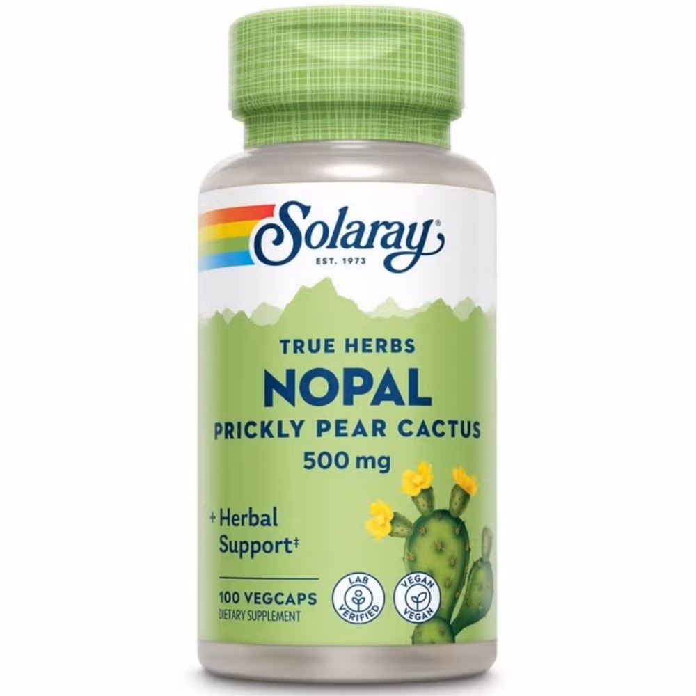 SOLARAY NOPAL 500MG 100 VEG CAPS
