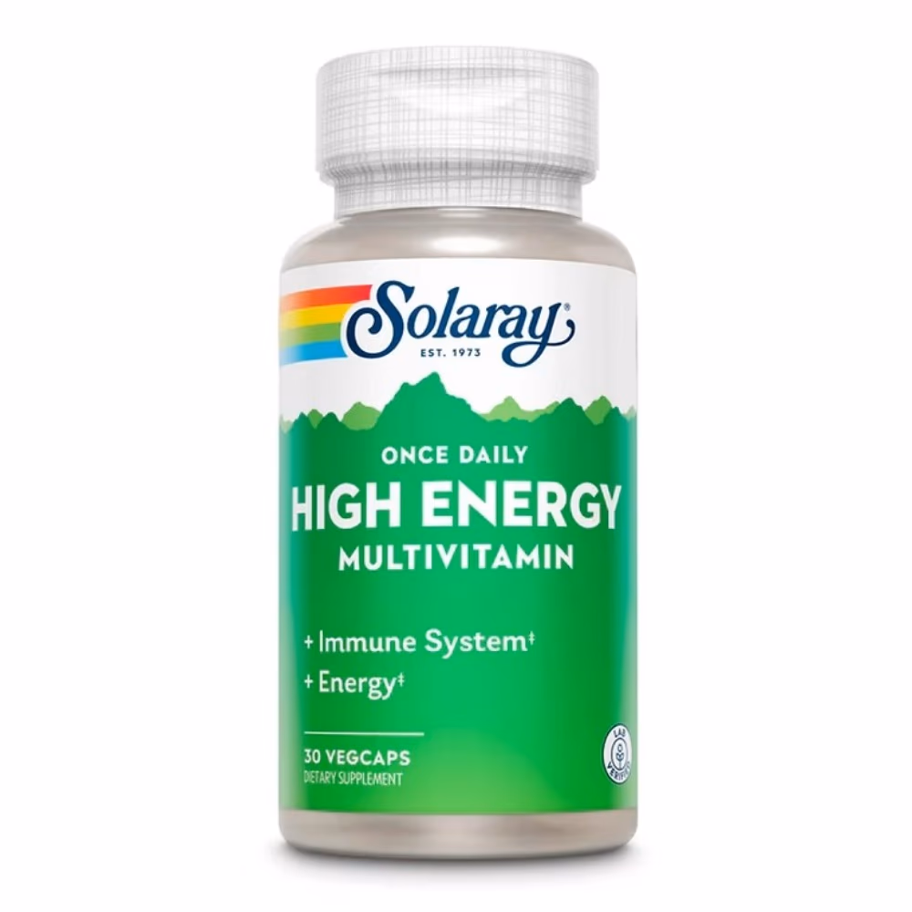 Solaray Once Daily High Energy Multi 30 Caps 1