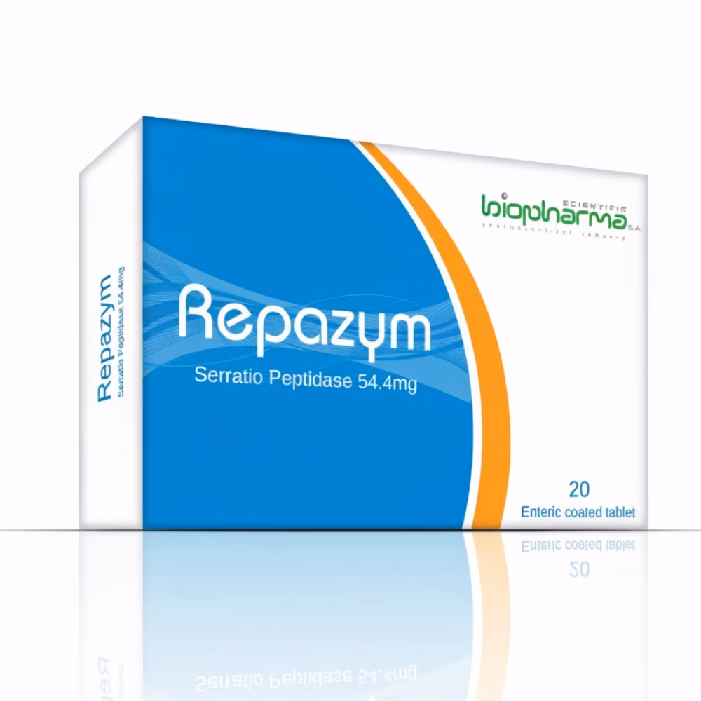 Repazym Enteric Coated - 20 Tablets 1