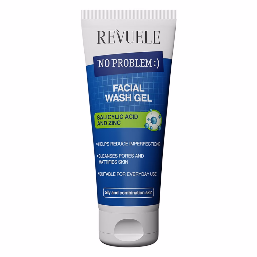 Revuele Salicylic Acid & Zinc Facial Wash Gel 200ml 1