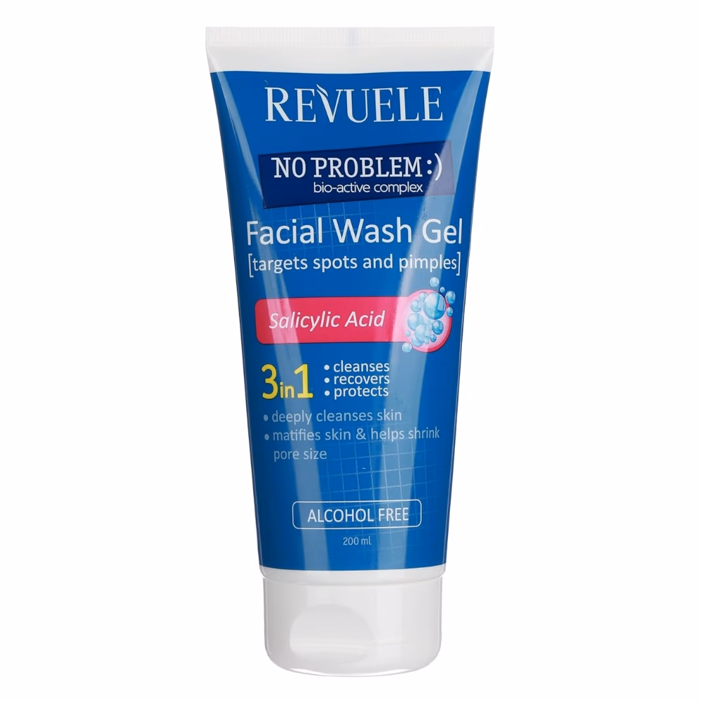 Reveule Salicylic Acid 3-in-1 Facial Wash Gel 200ml