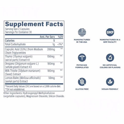 Revive Gut Health Vegetarian 60 Capsules 2