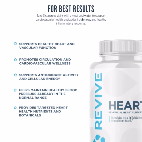 Revive Heart - 90 Capsules  3