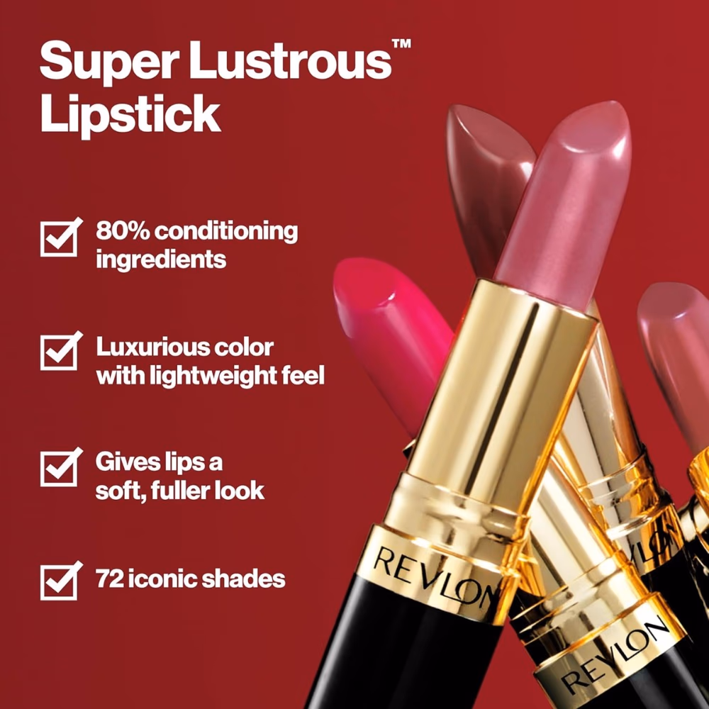 Revlon Super Lustrous Lipstick 447 Black Cherry 5