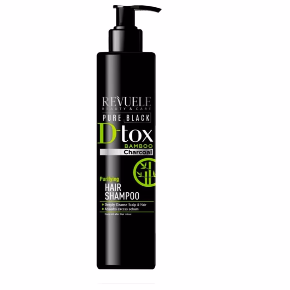 Revuele D-Tox Bamboo Charcoal Shampoo 335ml
