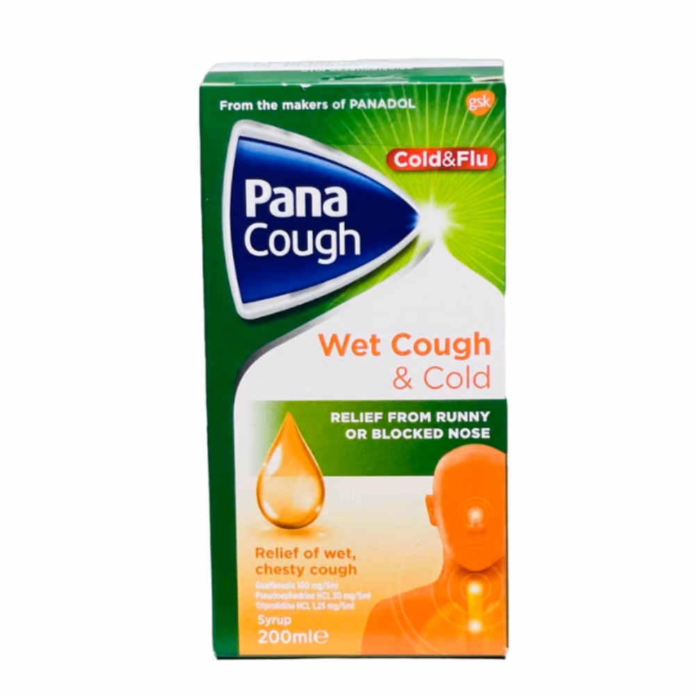 Pana Wet Cough Syrup 200ml 1