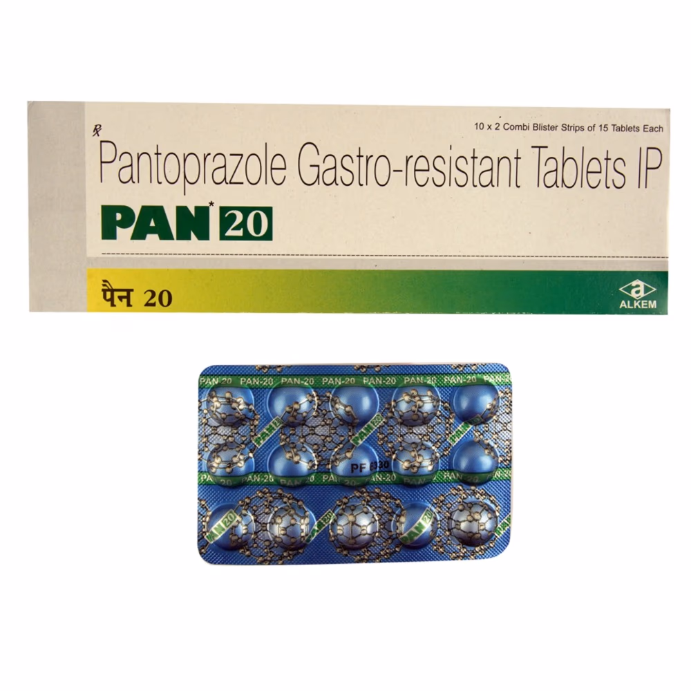 PAN 20mg Tablet 30S