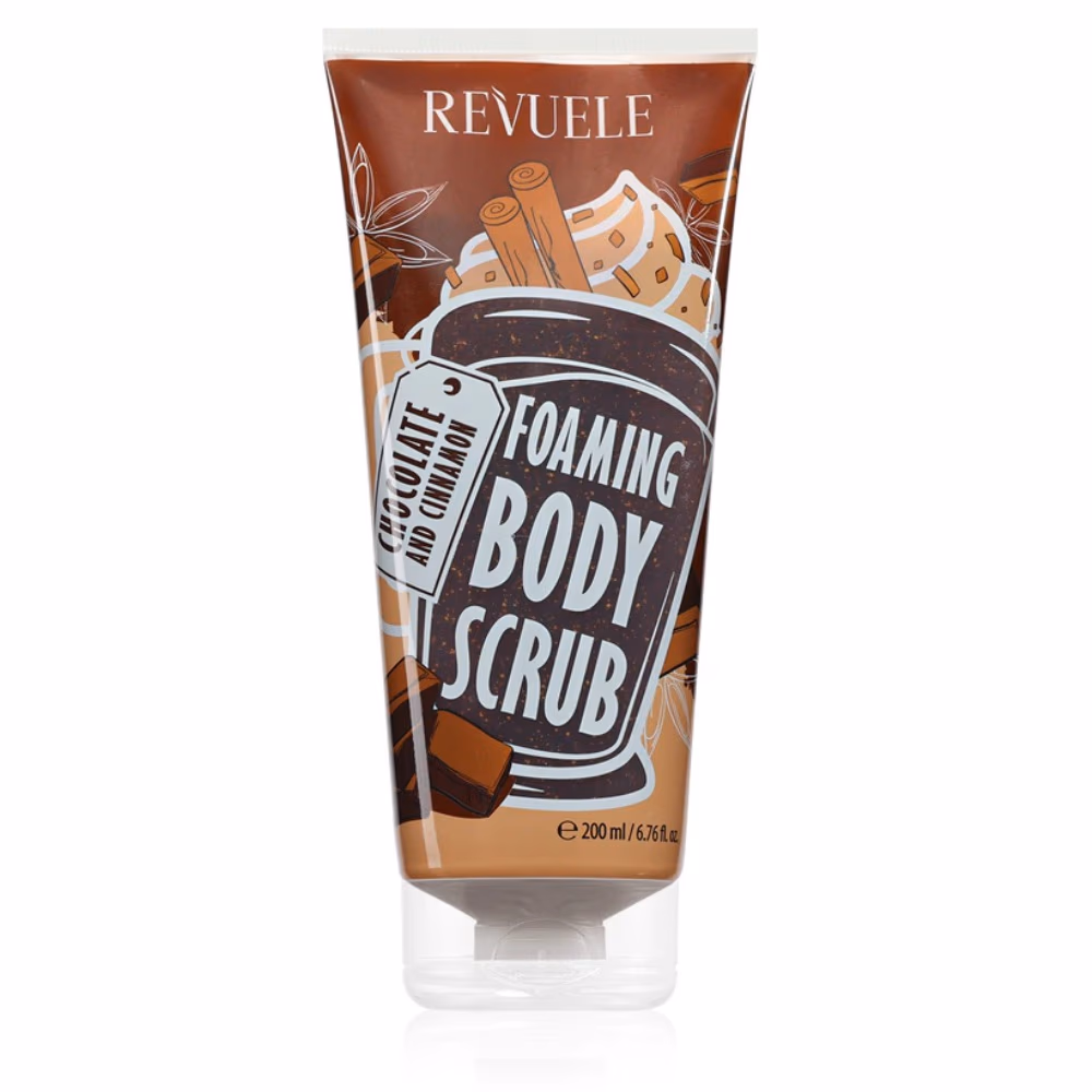 Revuele Foaming Body Scrub Chocolate Cinnamon 200Ml