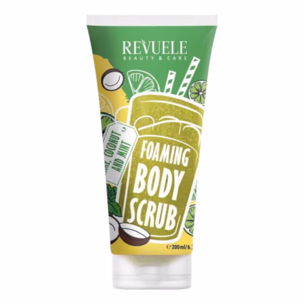 Revuele Body Scrub Foaming Lime Coconut Mint 200ml 1