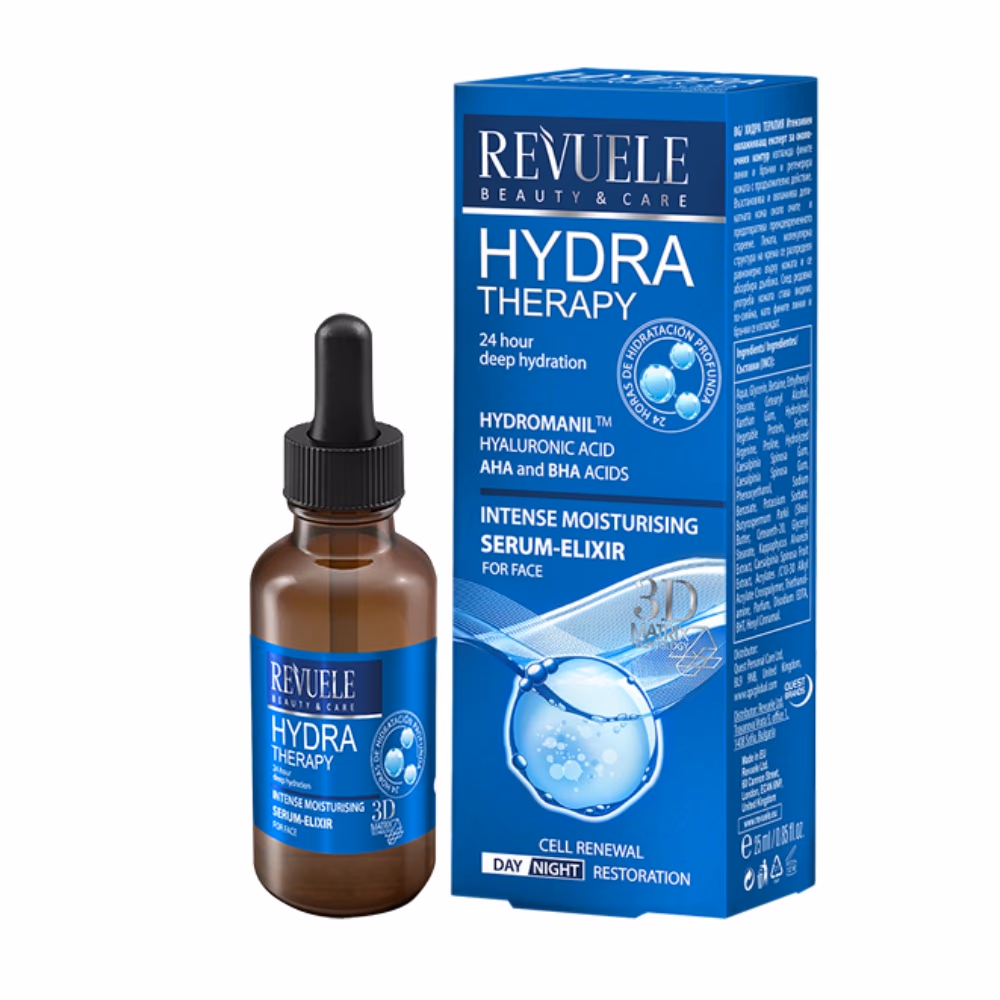 Revuele Hydra Therapy Intense Moisturizing Serum Elixir 25Ml
