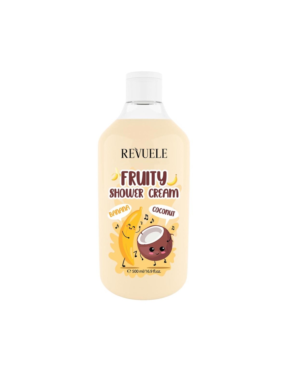 Revuele Fruity Shower Cream Banana Coconut 500Ml